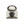 Domed Cabinet Knob with Square Backplate by M Marcus - Heritage Brass