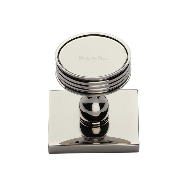 Venetian Cabinet Knob with Square Backplate