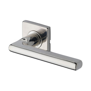 M Marcus - Heritage Brass, Apollo Door Handle on Square Rose, Door Handles, Door Handles on Square Rose