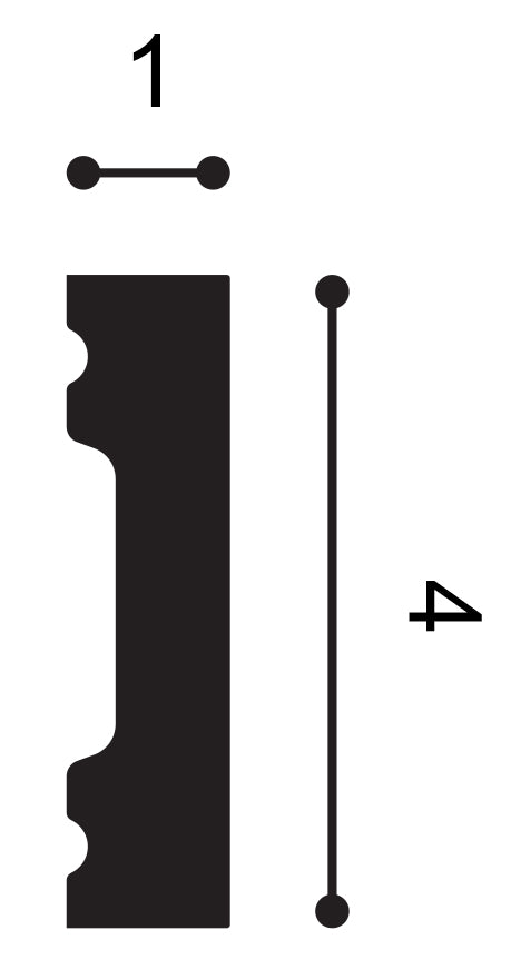 SX162 Orac Wall Moulding