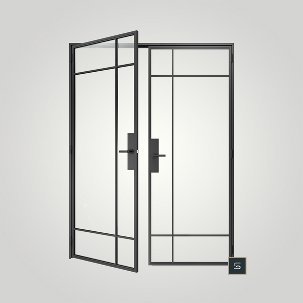 STEELUX DOORS®, "SUTTON" DOUBLE OPENING DOORS, , 