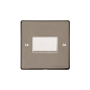 Elite Flat Plate Range Satin Nickel Switches & Sockets, T05 - 6A Triple Pole Fan Isolator Switch by Heritage Brass By M-Marcus