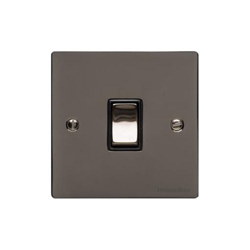 Elite Flat Plate Range-Black Nickel-20A DP SWITCH