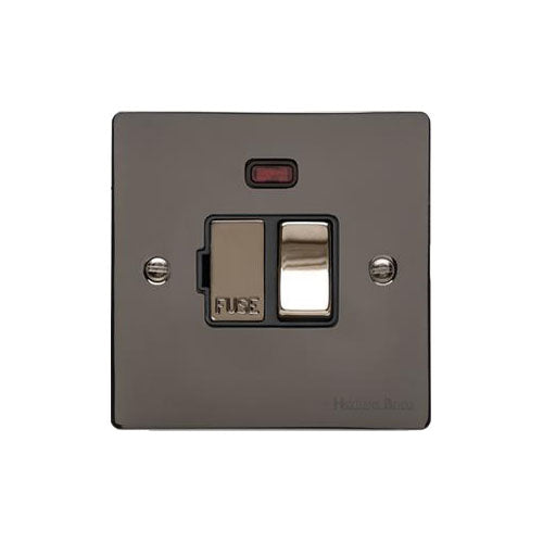 Elite Flat Plate Range-Black Nickel-Switched Spur with Neon (13 Amp)