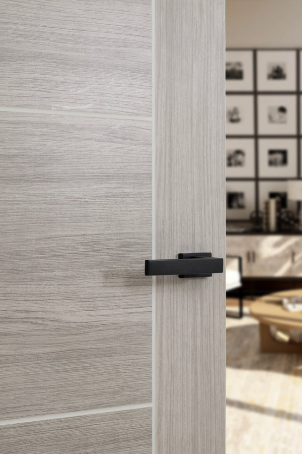 Tupai Rapido RetaLine Rillo Lever Door Handle on Long Rose - additional image