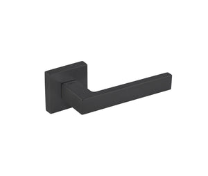 Tupai Rapido QuadraLine Rillo Lever Door Handle on Square Rose by Atlantic Hardware