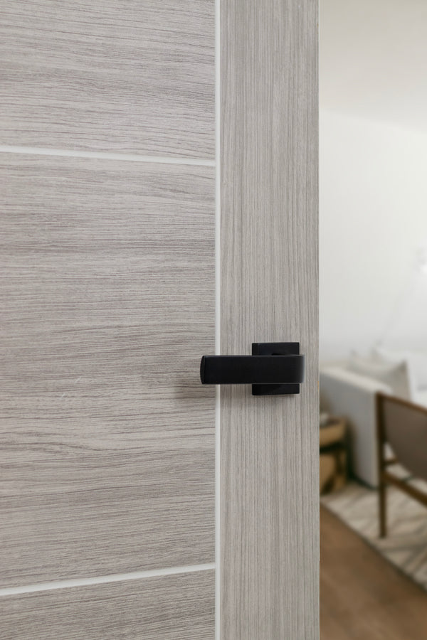 Tupai Rapido CurvaLine Turis Lever Door Handle on Square Rose - additional image