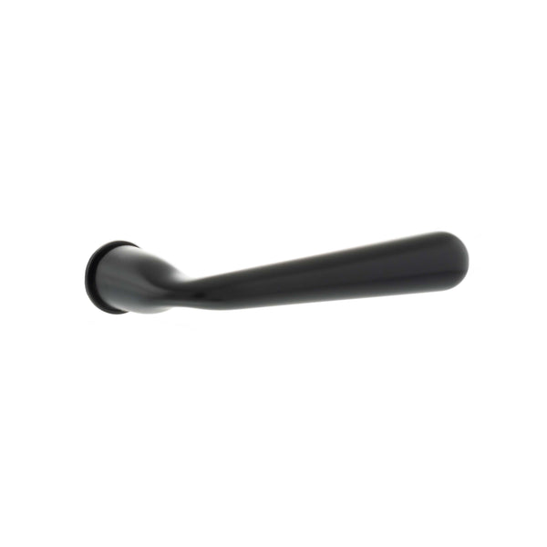 Tupai Rapido CurvaLine Adra Lever Door Handle on Concealed Round Rose by Atlantic Hardware