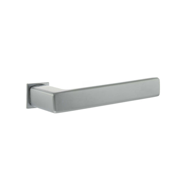 Tupai Rapido 5S Line Portel Lever Door Handle on Concealed Square Rose by Atlantic Hardware