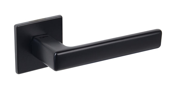 Tupai Rapido 5S Line Portel Lever Door Handle on 5mm Slimline Square Rose by Atlantic Hardware