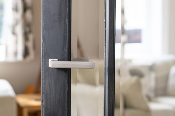 Tupai Rapido 5S Line Portel Lever Door Handle on Concealed Square Rose - additional image