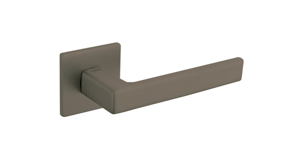 Tupai Rapido 5S Line Portel Lever Door Handle on 5mm Slimline Square Rose by Atlantic Hardware