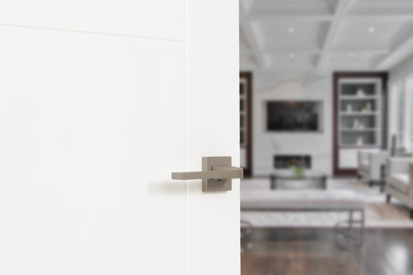 Tupai Rapido CurvaLine Valbona Lever Door Handle on Square Rose - additional image