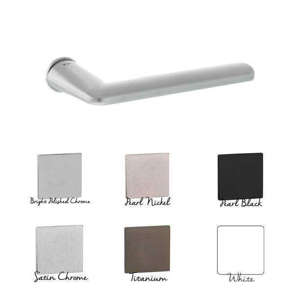 Tupai Exclusivo 5S Line Tavira Lever Door Handle on Concealed Round Rose - additional image