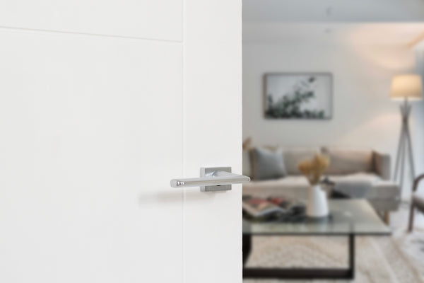 Tupai Rapido RetaLine Tavira Lever Door Handle on Long Rose - (Without Decorative Plate) - additional image
