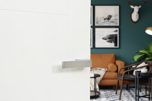 Tupai Rapido RetaLine Panela Lever Door Handle on Long Rose - additional image