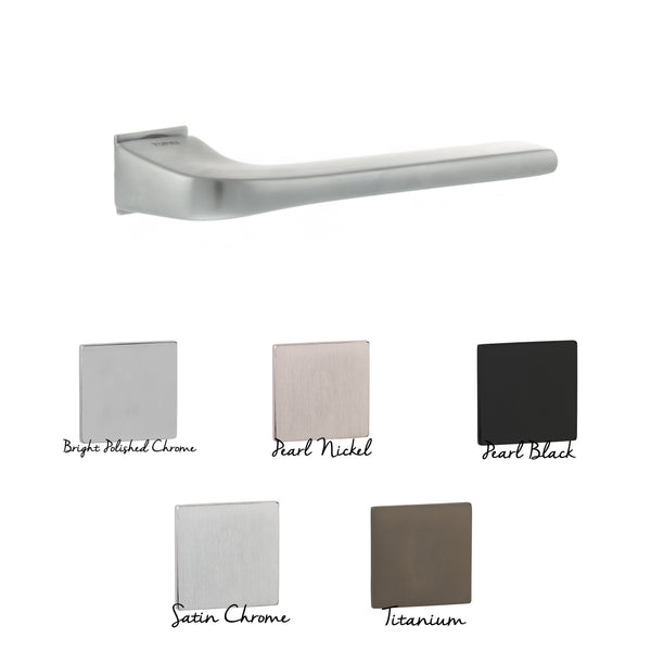 Tupai Rapido 5S Line Canha Lever Door Handle on Concealed Square Rose - additional image