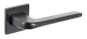 Tupai Rapido 5S Line Canha Lever Door Handle on 5mm Slimline Square Rose by Atlantic Hardware