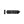 Tudor Ball End Door Bolt Straight Black Iron - Black Antique - 102 mm