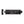 Tudor Ball End Door Bolt Straight Black Iron