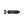 Tudor Door Bolt Necked Rustic - Black Antique - 102 mm