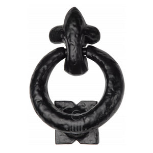 M Marcus - Heritage Brass, Tudor Ring Knocker, Exterior Door Hardware, Door Knockers