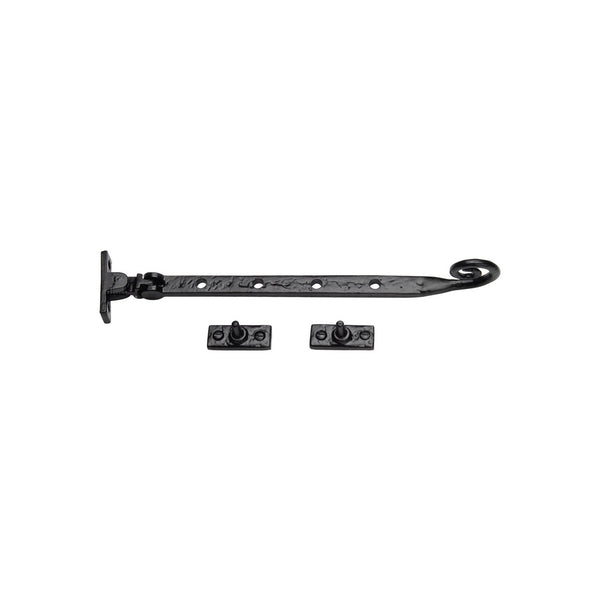 Casement Window Stay Monkey Tail Pattern by M Marcus - Heritage Brass