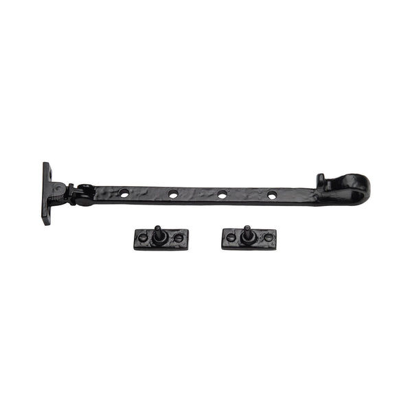 Casement Window Stay Shepherd's Crook Pattern by M Marcus - Heritage Brass