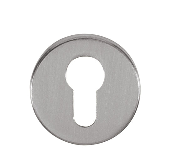 Tupai Rapido CurvaLine Euro Escutcheons on Round Rose by Atlantic Hardware