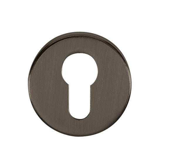 Tupai Rapido CurvaLine Euro Escutcheons on Round Rose by Atlantic Hardware