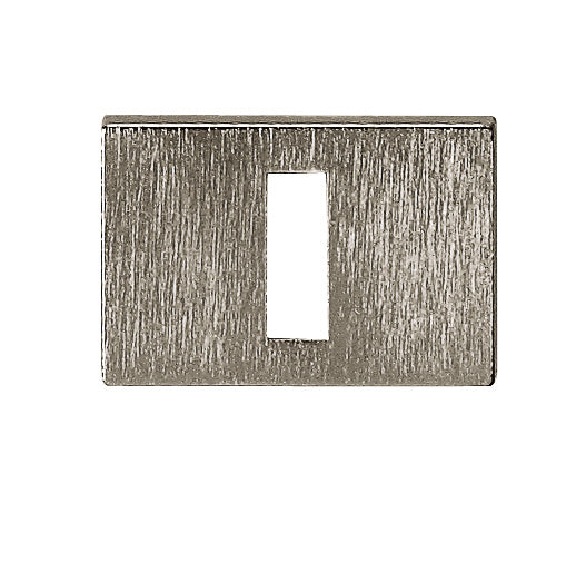 Tupai Rapido RetaLine/VersaLine Key Escutcheons on Long Rose by Atlantic Hardware