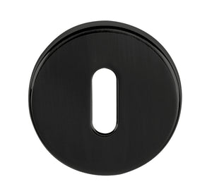 Tupai Rapido CurvaLine Key Escutcheons on Round Rose by Atlantic Hardware