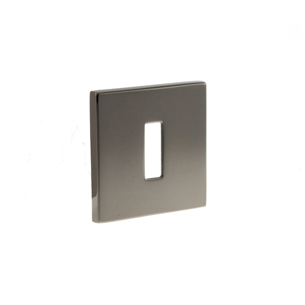 Tupai Rapido 5S Line Key Escutcheons on 5mm Slimline Square Rose by Atlantic Hardware