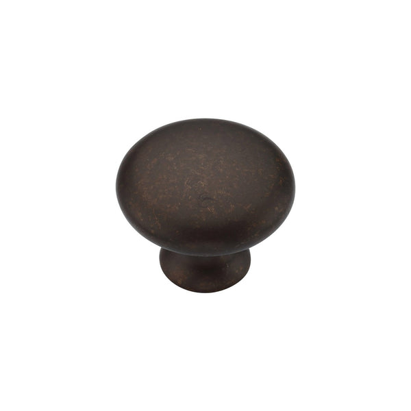 Classic Round Knob by M Marcus - Heritage Brass