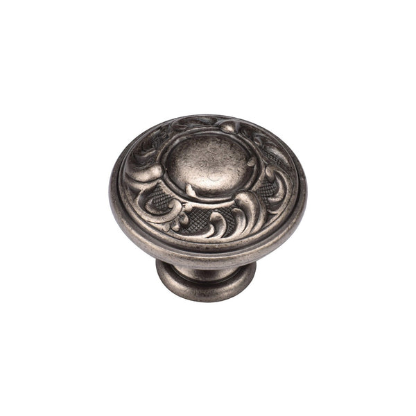 Vintage Round Knob by M Marcus - Heritage Brass