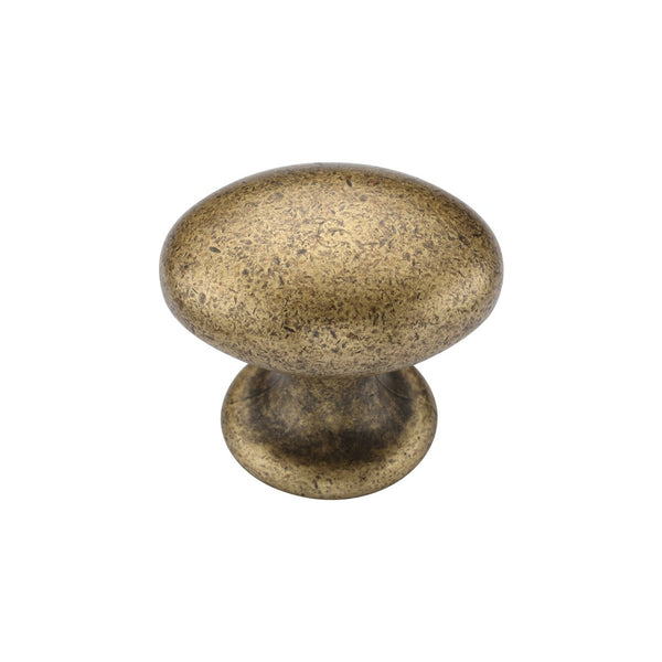 Classic Oval Knob by M Marcus - Heritage Brass