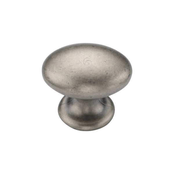 Classic Oval Knob by M Marcus - Heritage Brass
