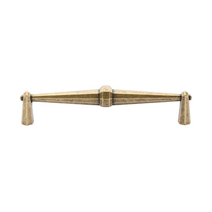 M Marcus - Heritage Brass, Octagonal Cabinet Pull, Cabinet Hardware, Cabinet Pull Handles