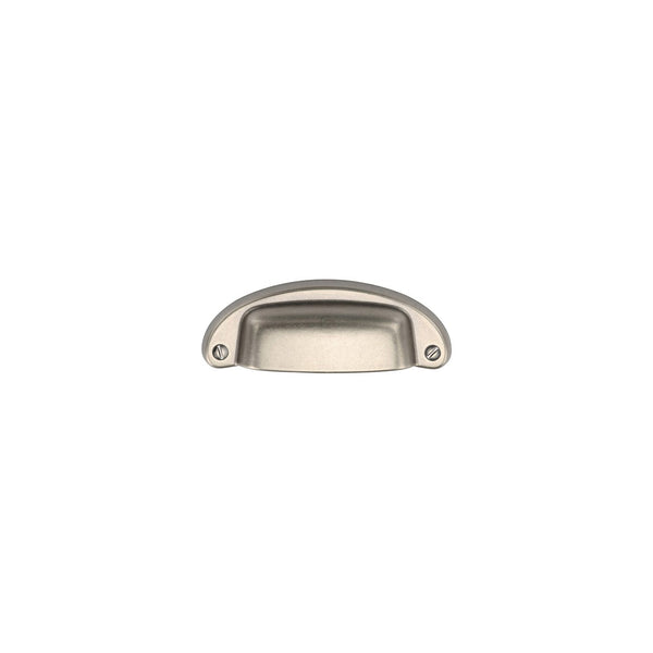 Classic Drawer Cup Pull by M Marcus - Heritage Brass