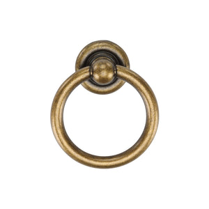Classic Round Ring Pull by M Marcus - Heritage Brass