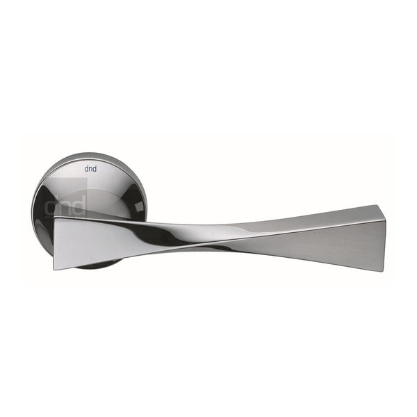 M Marcus - Heritage Brass, Twist Door Handle on Round Rose, Door Handles, Door Handles on Round Rose