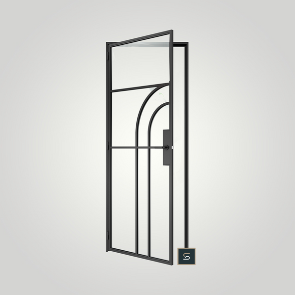 STEELUX DOORS®, "TIFFANY" SINGLE OPENING DOOR, , 