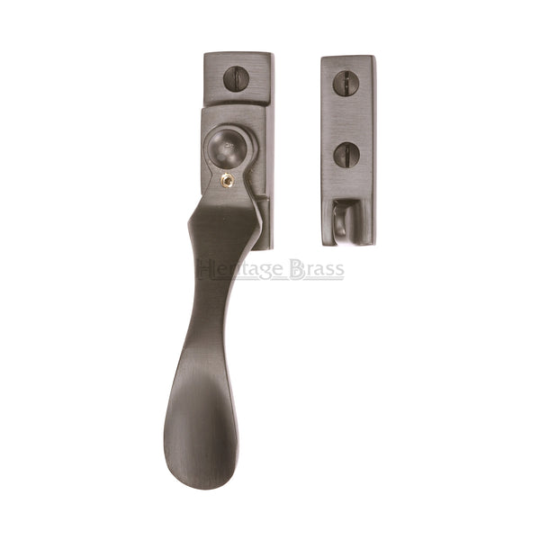 Casement Window Fastener Wedge Pattern by M Marcus - Heritage Brass