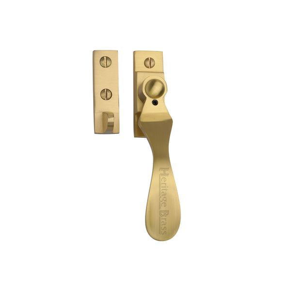Casement Window Fastener Wedge Pattern by M Marcus - Heritage Brass