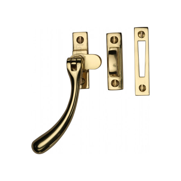 M Marcus - Heritage Brass, Casement Window Fastener Ball Design, Window Hardware, Casement Fastener, Heritage Brass - Window Fittings