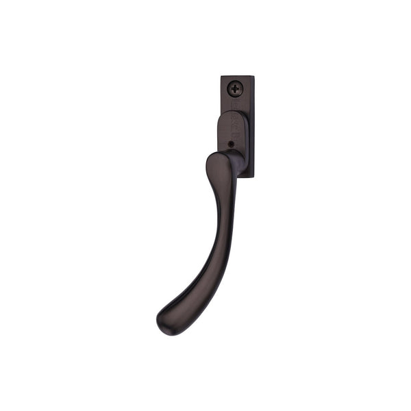 Lockable Left-Handed Espagnolette Handle Ball Design by M Marcus - Heritage Brass