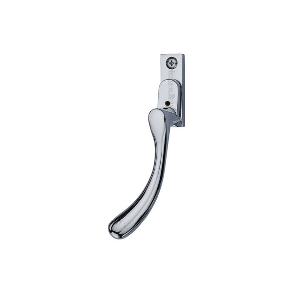Lockable Left-Handed Espagnolette Handle Ball Design by M Marcus - Heritage Brass