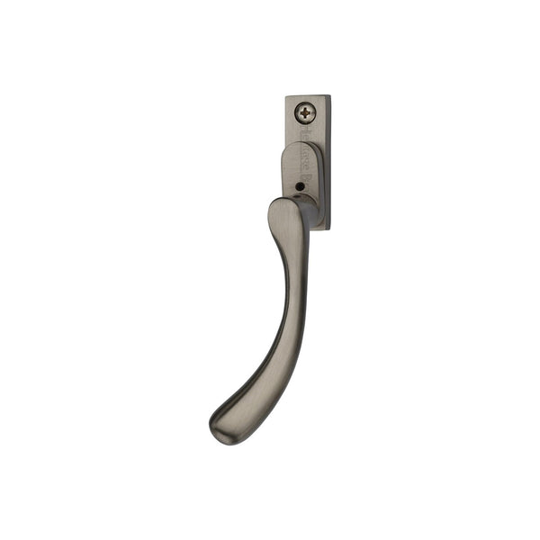 Lockable Left-Handed Espagnolette Handle Ball Design by M Marcus - Heritage Brass