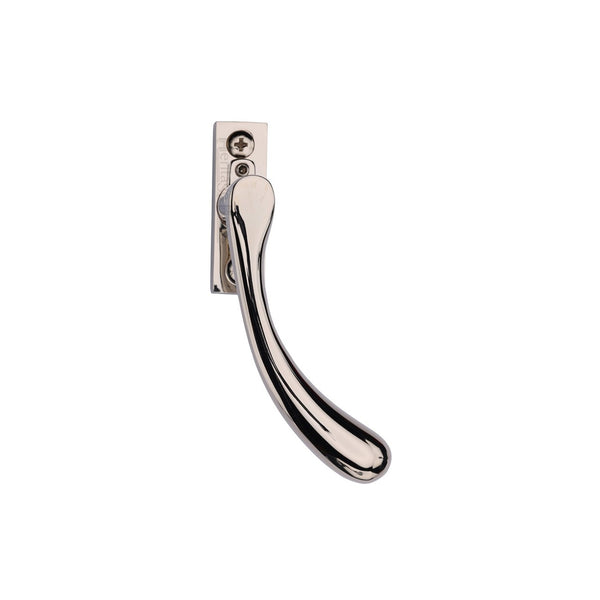 Lockable Right-Handed Espagnolette Handle Ball Design by M Marcus - Heritage Brass