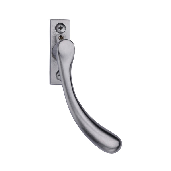 M Marcus - Heritage Brass, Right-Handed Espagnolette Handle Ball Design, Window Hardware, Espagnolette Fastener